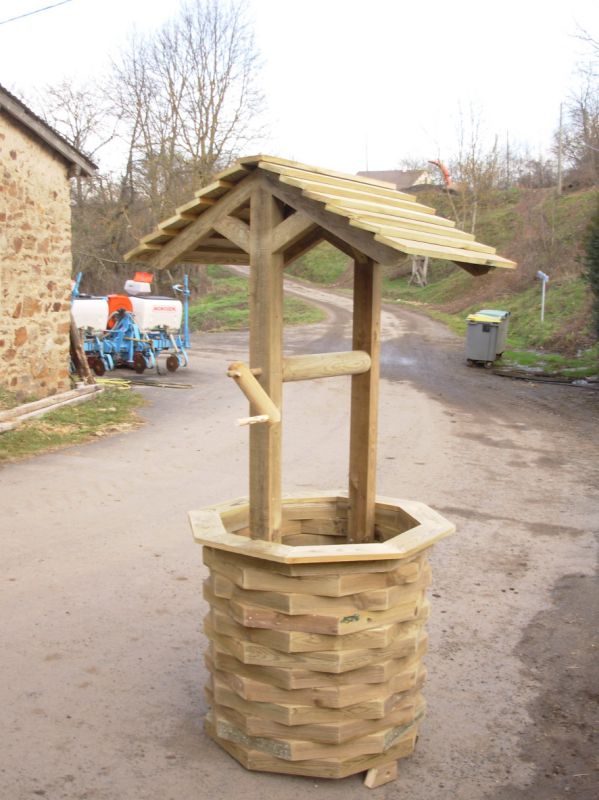 Les Puits De Decoration De Jardin